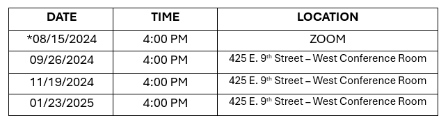 Info Sessions